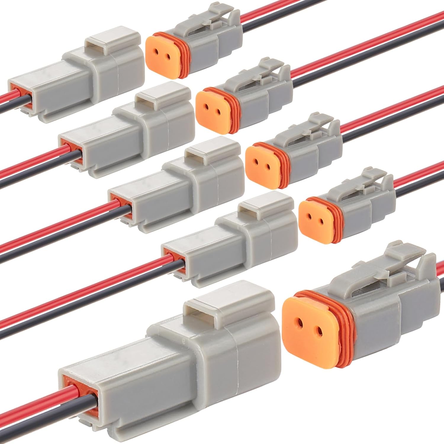 2 PIN GREY WIRE CONNECTOR