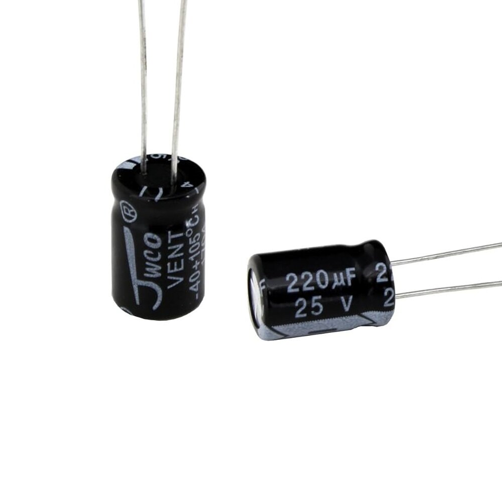 CAPACITOR 220uF 25V