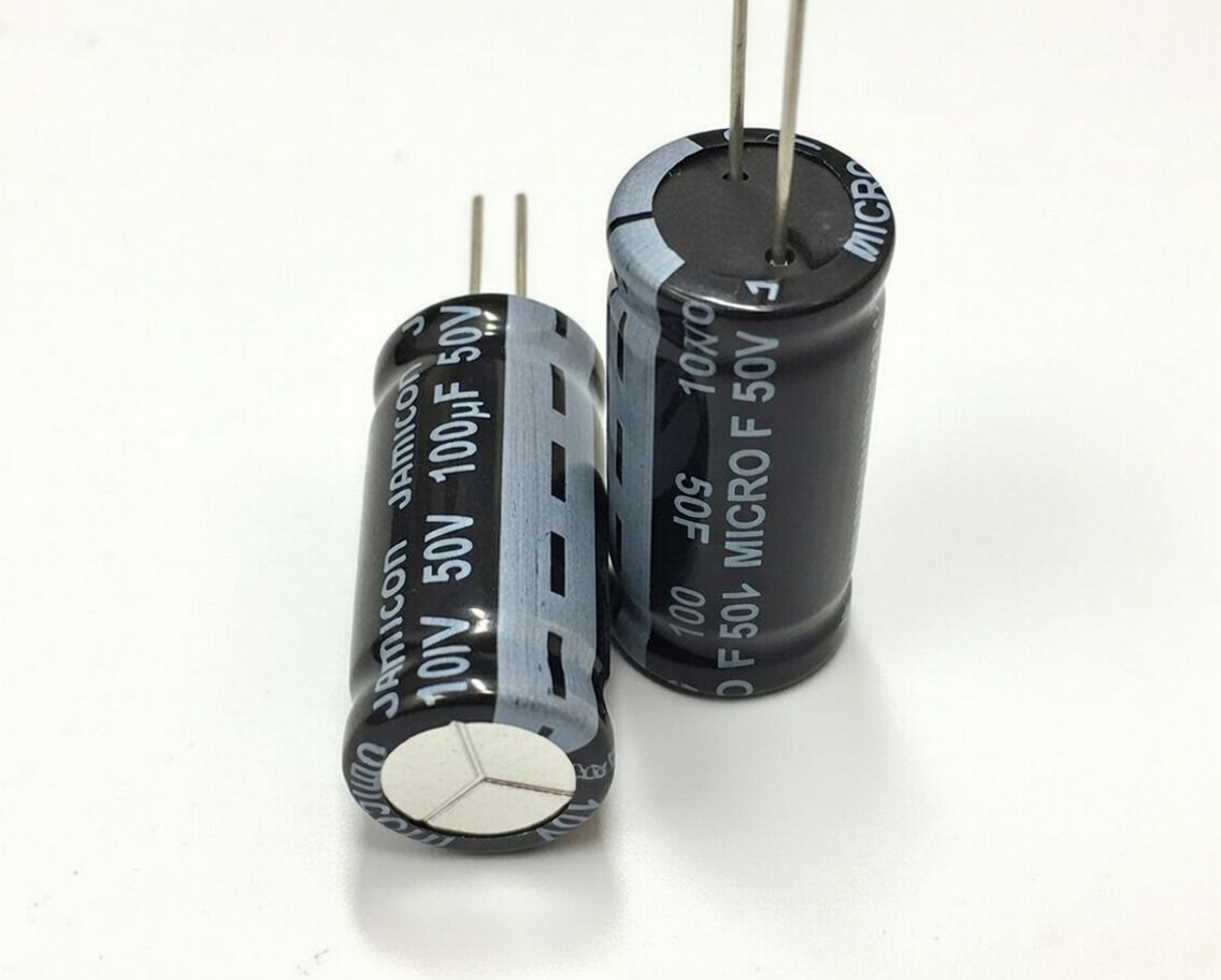 CAPACITOR 100 MICRO F 50V