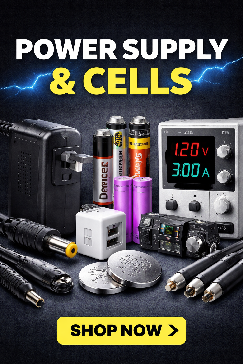 Power Supplies & Batteries